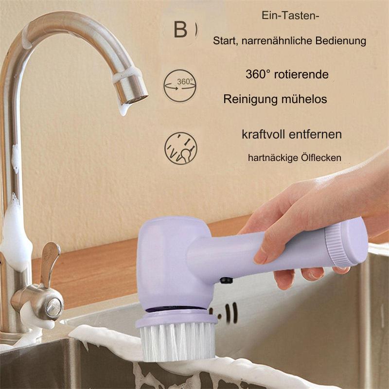 PRIMENEEDS - 4 in 1 Elektrische Reinigungsbürste